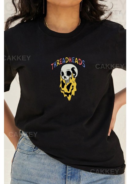 Kuru Kafa Baskılı Oversize T-Shirt fiyatları