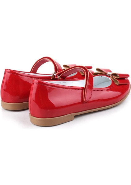 Ortaç 3162 Kız Çocuk Balerin Cırtlı Babet Ayakkabı fırsatları