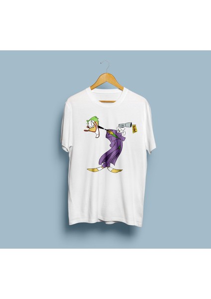 Oversize Joker Daffy Tasarım Unisex T-Shirt