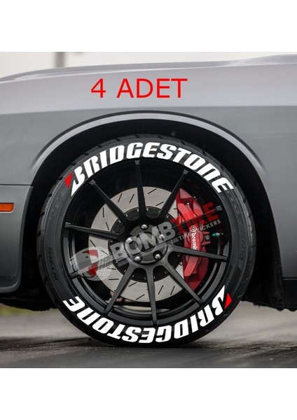 M Power Beyaz Kalıcı Lastik Yazısı M Power Sticker 8 Kit Büyük Boy modelleri