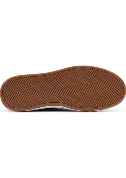 Erkek Siyah Bağcıklı Deri Sneaker 25SFD691218 fırsatları