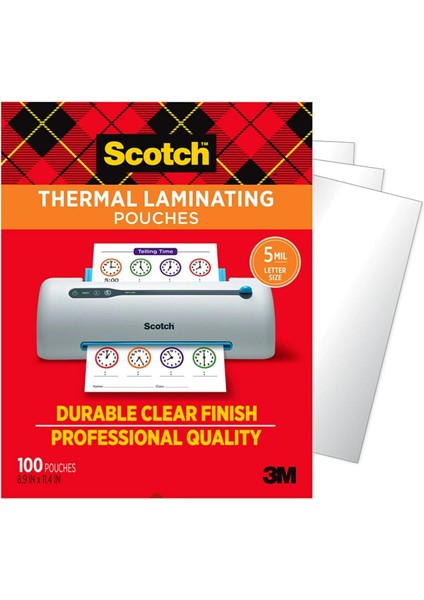 Thermo Torba 5 Mil, 8,9 x 11.4-Inç 100-PACK