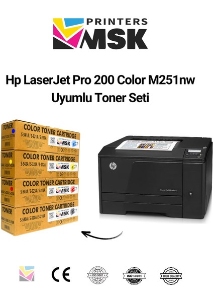 Hp Laser Jet 200 Color M251N Uyumlu Toner modelleri