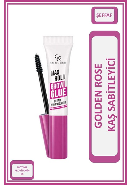 Max Hold Brow Glue - Şeffaf Kaş Sabitleyici
