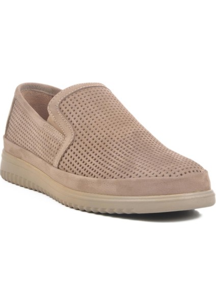 LO2070-C200 M Vizon Nubuk Erkek Günlük Ayakkabı