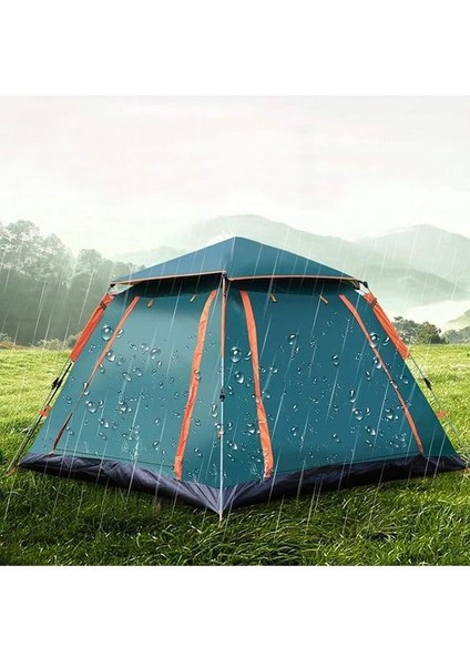 Tenteli 6 Kişilik Otomatik Çadır 240X240X155 cm Çadır Çantalı Çadır - Sineklikli Çadır indirimleri
