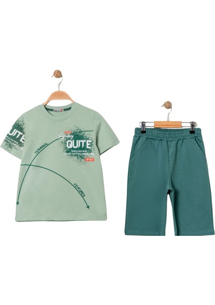 Quıte Baskılı Kaprili Erkek Takım