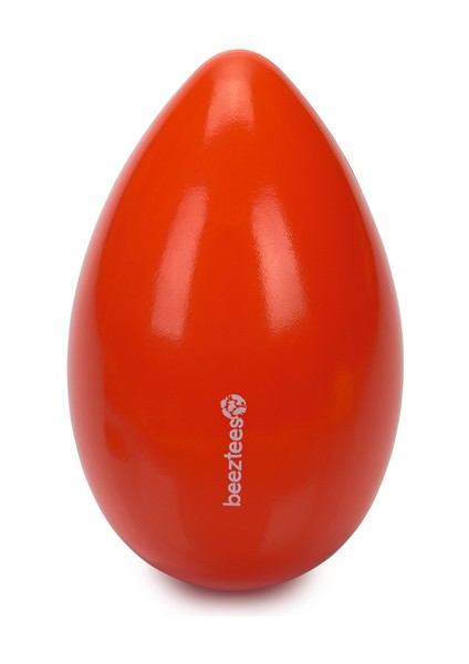 Beeztees Köpek Oyuncağı, Yumurta, Kauçuk, Turuncu, 11X11X17,5CM