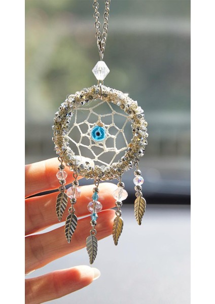 Özel Hediyelik Yeni Araba Süsü Nazar Boncuklu Düş Kapanı Dikiz Aynası Süsü fiyatları