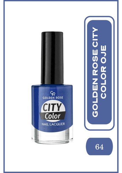 City Color Nail Lacquer No: 64 - Oje - 8691190387136