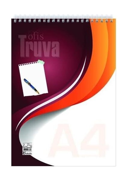 Color Bloknot A4 Truva 40YP.DÜZ 145500-99