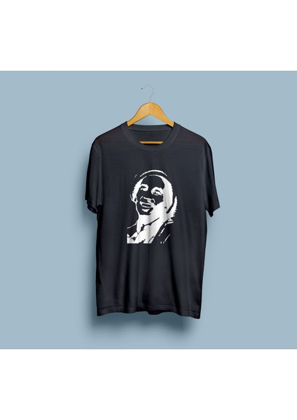 Oversize Bob Marley Tasarım Unisex T-Shirt