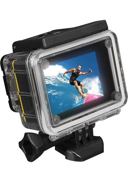 EV-AK1080P Aksiyon Kamera (Sarı)