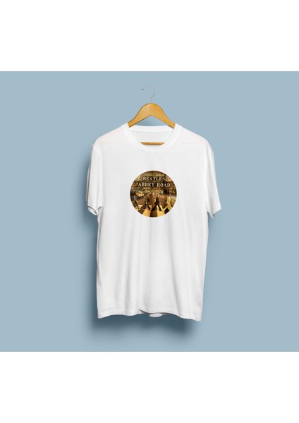 Oversize The Beatles - Abbey Road Tasarım Unisex T-Shirt