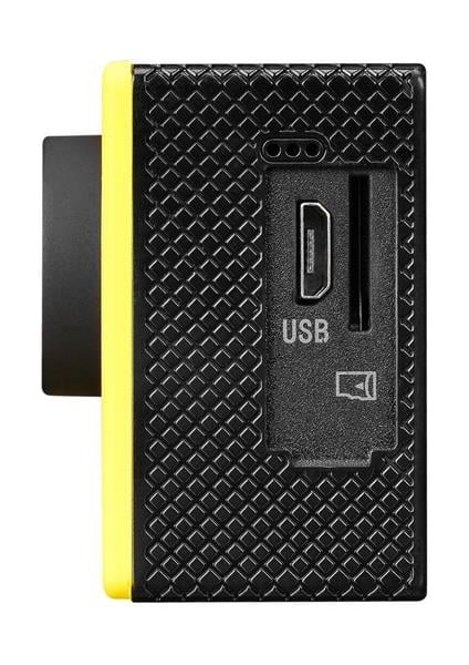 EV-AK1080P Aksiyon Kamera (Sarı)
