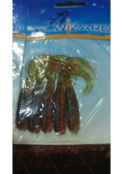 Orak Kuyruk Silikon - 6cm 3 Paket - 8cm 2 Paket Suni Yem fırsatları