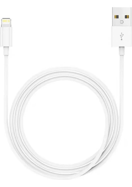 Apple iPhone 8 / 8 Plus Uyumlu 1 Metre Lightning Şarj ve Data Kablosu