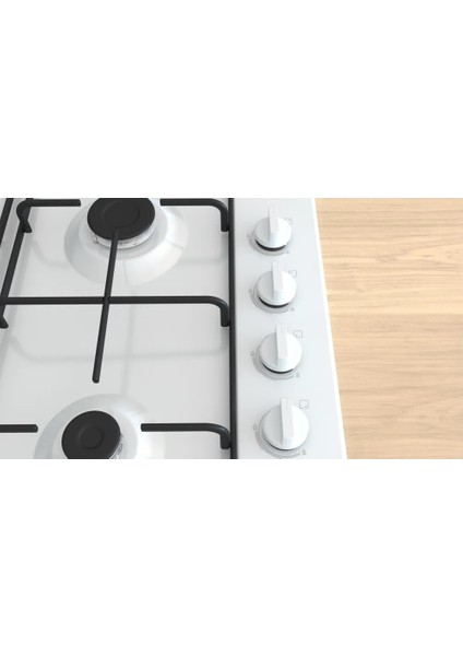 PBP6C2K80O Beyaz Gazlı Ocak modelleri