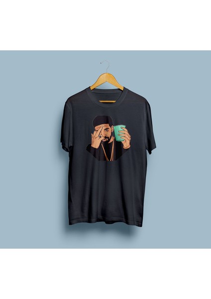 Oversize Drake Tasarım Unisex T-Shirt