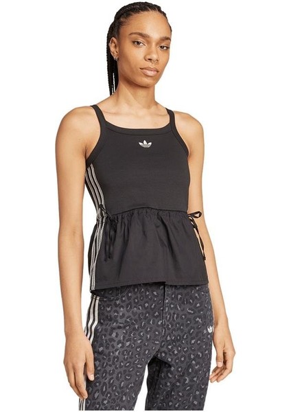 Kadın Siyah Atlet TOP KC0764