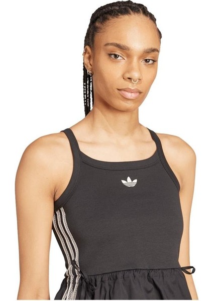 Kadın Siyah Atlet TOP KC0764