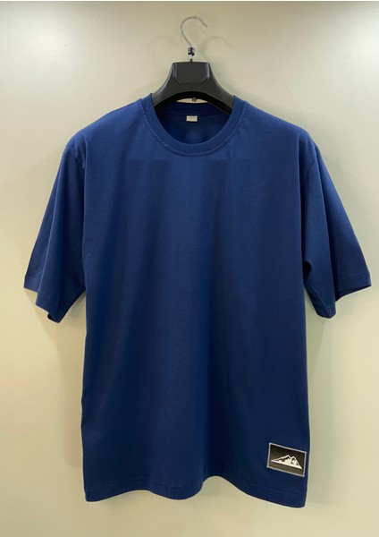 Oversize Lacivert T-Shirt