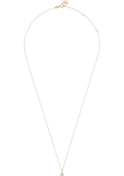 Üçgen Pırlanta Taşlı Kolye fiyatları