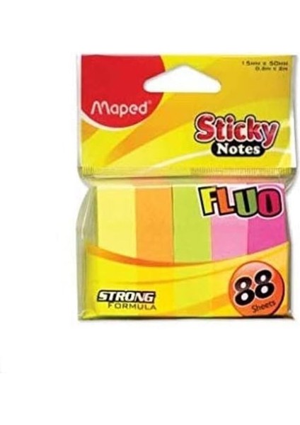 15X50 Fosforlu Yapışkanlı Not Kağıdı 759010