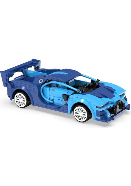 C51073W Mavi Yarış Arabası – 325 Parça, Rc & Uygulama Kontrollü, 1:20 Ölçekli Model