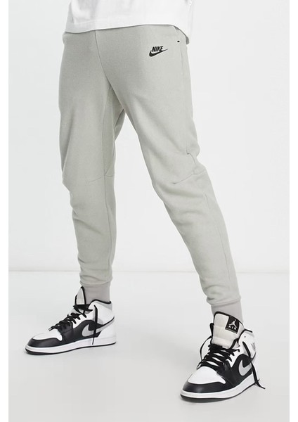 Sportswear Tech Fleece Jogger Winter Pants Yünlü Kalın Erkek Eşofman Altı Koyu Taş