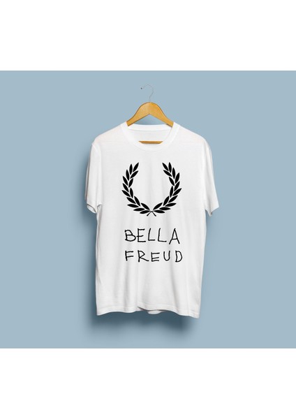 Oversize Bella Freud Tasarım Unisex T-Shirt