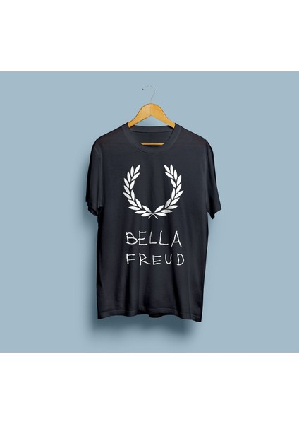 Oversize Bella Freud Tasarım Unisex T-Shirt