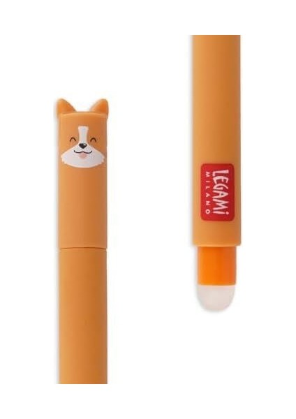 Silinebilir Jel Kalem, Siyah Mürekkep, Corgi Motifli
