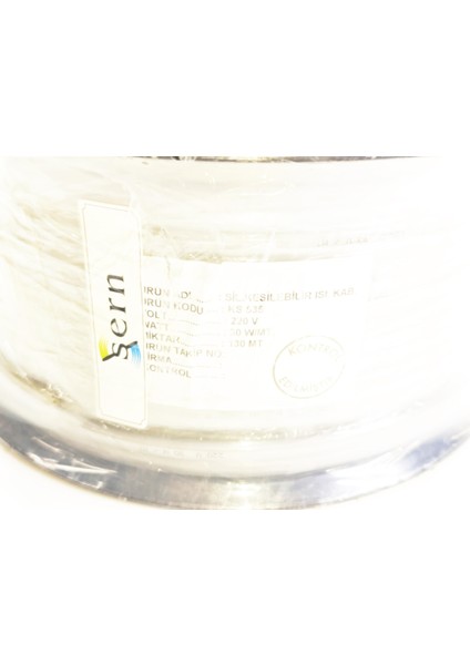 Kesilebilir Kablo Isıtıcı Rezistans 30W/MT.1MT Sıcak + 0,5mt Soğuk 230V Sern TM3.206 MAKSIMUM:180DERECE fiyatları