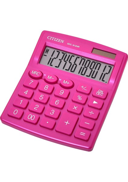 SDC-812NRPKE Hesap Mak.-Pembe