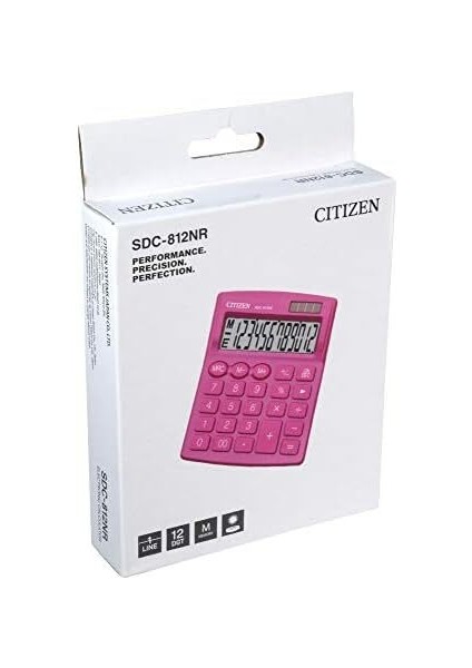 SDC-812NRPKE Hesap Mak.-Pembe
