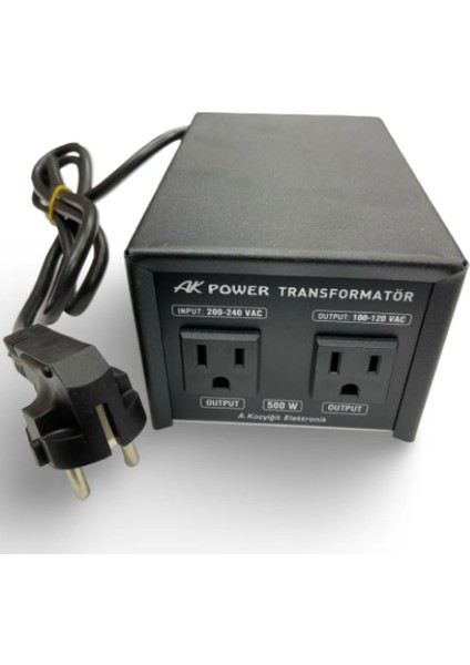 220/110VAC 500W Çevirici Transformatör