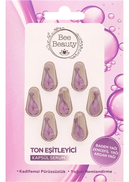 Ton Eşitleyici Kapsül Serum – 7'li Tek Dozluk Cilt Serumu