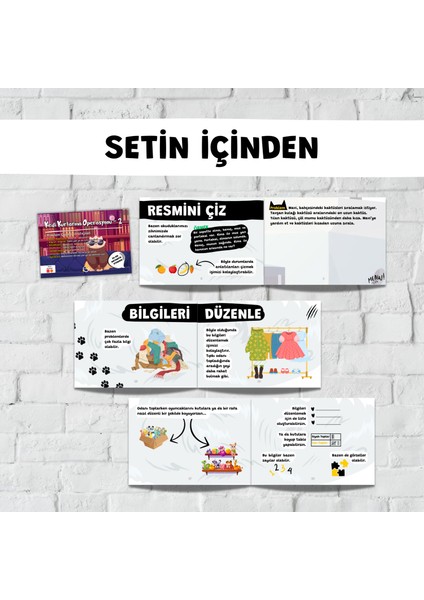 -1. Sınıf Matematik - Problem Çözme - 3 Kitap