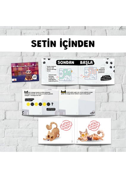 -1. Sınıf Matematik - Problem Çözme - 3 Kitap