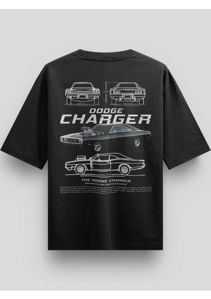 Dominic Toretto Dodge Charger Oversize T-Shirt