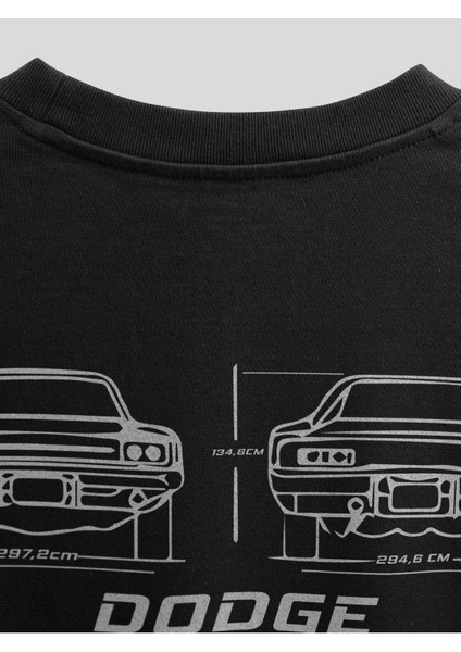 Dominic Toretto Dodge Charger Oversize T-Shirt modelleri