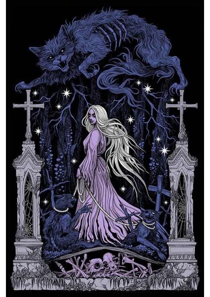 Return Of The Death, Siyah , Baskılı ,t Shirt, %100 Pamuk Erkek Kadın Regular fiyatları