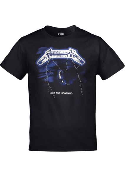Metallica - Ride The Lightning Baskılı Tshirt
