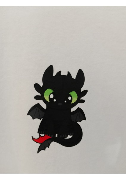 Ejderha Baskılı Çiftlere Özel Oversize T-Shirt indirimleri