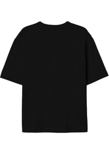 Marecash Siyah Oversize Yellow Hard Rock T-Shirt fiyatları