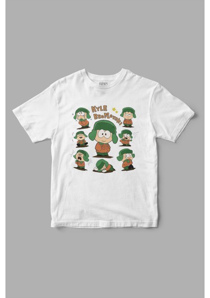 South Park "kyle Broflovski" Baskılı Tişört