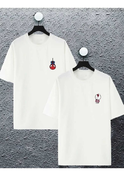 Oversize Sevgili Çift T-Shirtleri