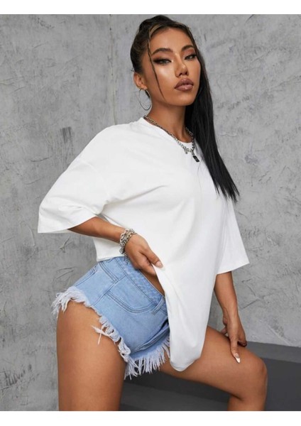 Düz Oversize T-Shirt indirimleri