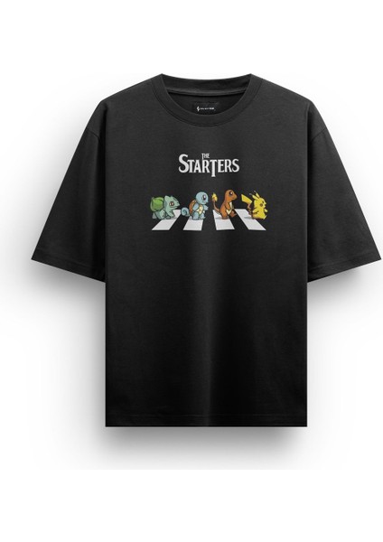 The Starters Pokemon Oversize Tshirt